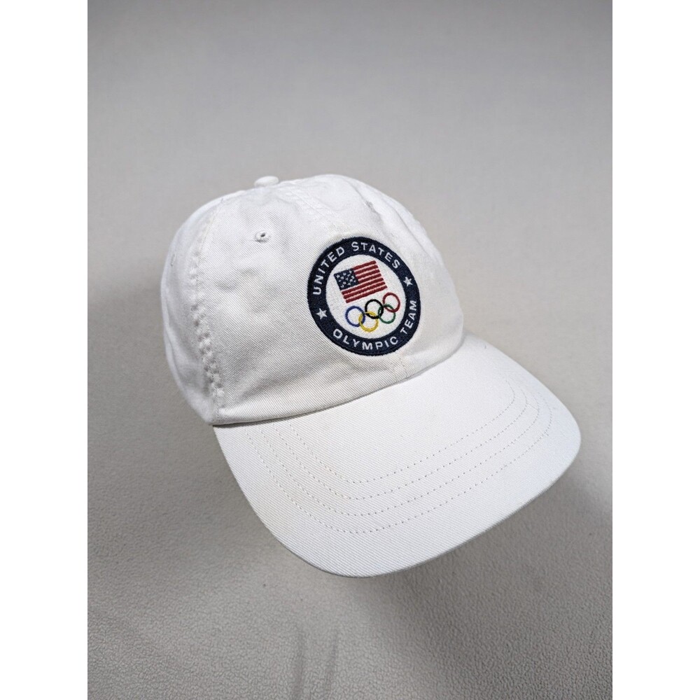 Polo Ralph Lauren 2012 London Olympics Team USA White Cotton Strap Back Hat